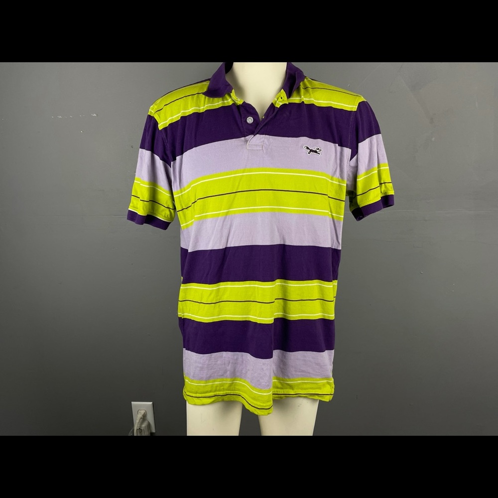 Retro Fox Men’s Polo size XL Striped